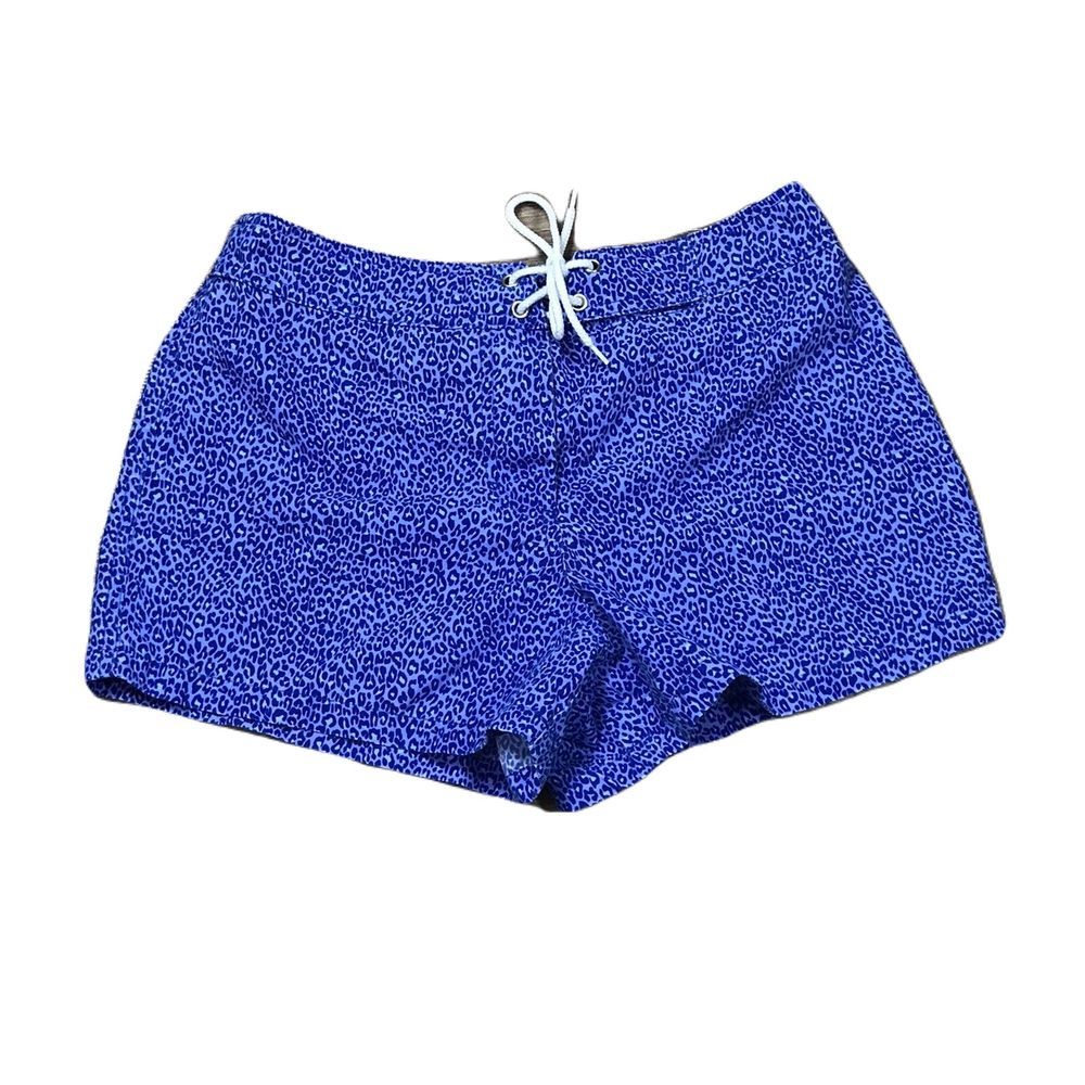 Point Conception Board Shorts ~ Sz 7/8 ~ Blue ~ Mid Rise ~ 3" Inseam